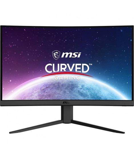 Ecran PC Gamer incurvé - MSI - G24C4 E2 - 24 FHD - Dalle VA - 180Hz - 1ms - Adaptive sync - 2 HDMI 1 DP