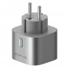 Prise connectée ECOFLOW OB03564 - Prise Wi-Fi compacte - Gris