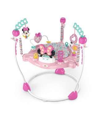 Sauteur et activités Disney Baby MINNIE MOUSE -  BRIGHT STARTS - Forever Bestie - Avec lumieres et chansons - 6 mois et plus