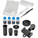 Microscope Biolux SEL avec systeme de zoom - BRESSER JUNIOR - grossissement 40x-1600x - support smartphone - coffret rigide b…