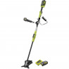 Débroussailleuse - RYOBI - Guidon - Ø fil 1 x 1,65 mm - Lame 3 dents - 1 batterie lithium + 36 V 4,0 Ah + 1 chargeur 1,7 A