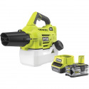 Brumisateur - RYOBI - 4,5 m - Réservoir 2 L - 1 batterie lithium+ 18V 5,0 Ah et 1 chargeur rapide 2,0 A