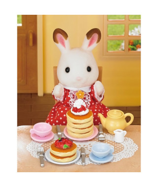 Set De Gouter Pancake - SYLVANIAN FAMILIES - A partir de 3 ans - Accessoires de cuisine pour enfants