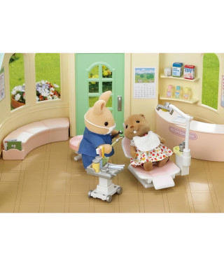 SYLVANIAN FAMILIES 5095 Dentiste et Accessoires - La santé