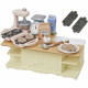 SYLVANIAN FAMILIES - 5442 - Le meuble de cuisine et accessoires - les meubles