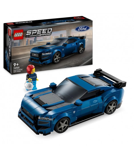 LEGO Speed Champions 76920 La Voiture de Sport Ford Mustang Dark Horse, Set pour Enfants