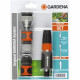 GARDENA Nécessaire de base Adapté tuyau Ø13mm et Ø15mm Compatibilité Original GARDENA System Kit complet Garantie 2ans