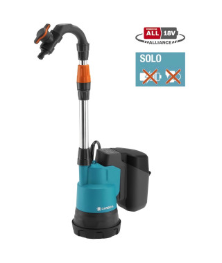 GARDENA Pompe pour collecteur d'eau de pluie 2000/2 18V P4A sans batterie