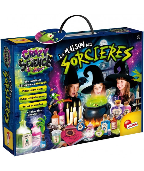 Kit de laboratoire pour potions magiques - LISCIANI - Découvrez les secrets des sorcieres