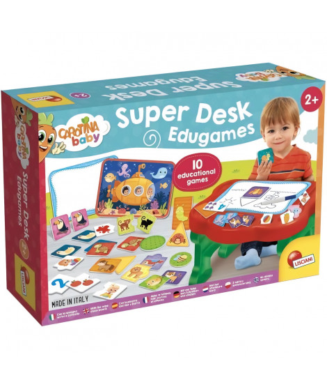 Table éducative pour tout-petits - LISCIANI - avec jeux variés et activités pédagogiques