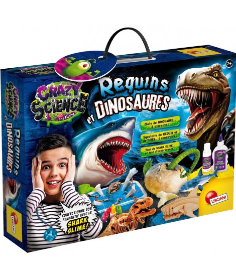 Kit de construction de dinosaures STEM - LISCIANI - Puzzle et construction réalistes