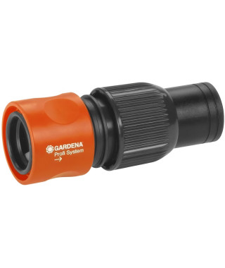 Raccord rapide grand débit GARDENA - 2817-20 - Pour tuyaux de 19 mm - Original GARDENA System