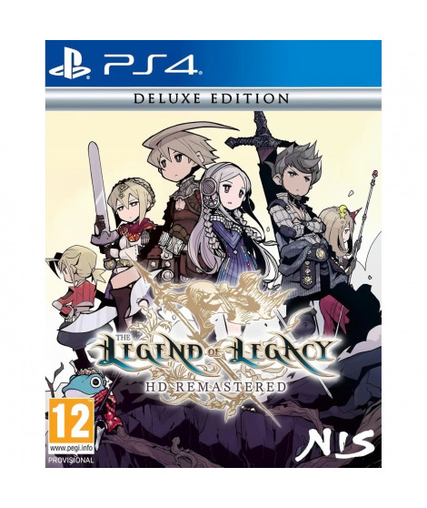 The Legend of Legacy : HD Remastered - Jeu PS4 - Deluxe Edition