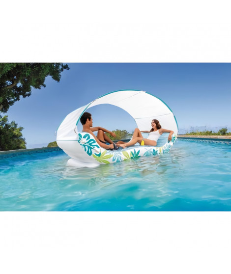 Matelas gonflable de piscine Intex Lounge Hamac Tropical
