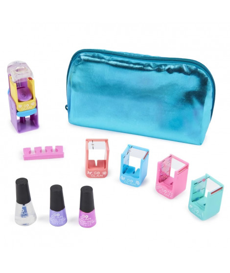 COOL MAKER - Coffret Go Glam U-Nique Nail Salon + Pochette Format Voyage