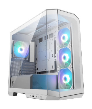 Boîtier PC - MSI - MAG PANO M100R PZ - Blanc