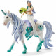 SCHLEICH - 42509 - Sirene sur licorne de mer