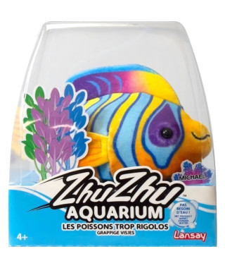 Figurine miniature - LANSAY - 51117 - Zhu Zhu Aquarium - Crystal Le Poisson-Ange Royal