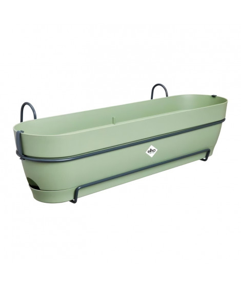 Elho Vibia Campana Balconniere Allin1 70 - Vert - L 70 x B 26 x H 17 cm - Balcon - 100% recyclé