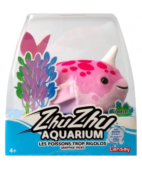 Figurine miniature - LANSAY - 51115 - Zhu Zhu Aquarium - Coral Le Narval