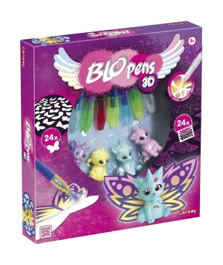 Jeu de coloriage - LANSAY - 25252 - Blopens 3D - Magic Pets