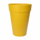 ELHO Loft Urban Pot de fleurs rond Haut 35 - Jaune - Ø 34 x H 45 cm - extérieur - 100% recyclé