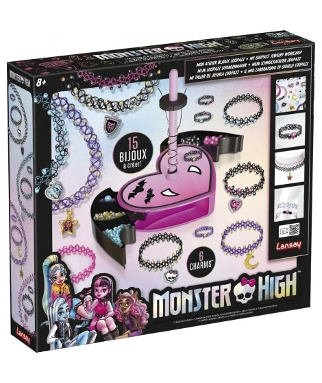 Jeu de création bijoux - LANSAY - 20535 - Monster High - Mon Atelier Bijoux Loopazz