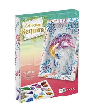 Jeu de création - LANSAY - 20326 - Collection Sequins Dauphin