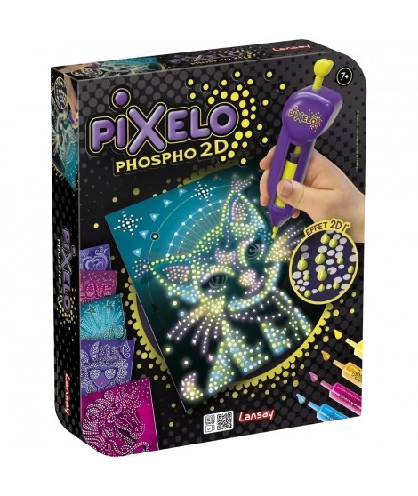 Jeu de coloriage - LANSAY - 20285 - Pixelo Phospho 2D