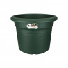 Elho Bac a fleurs Green Basics Cilinder 65 - Vert - Ø 64 x H 49 cm - extérieur - 100% recyclé