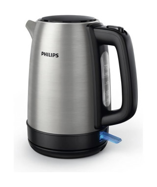 Bouilloire Philips Daily Collection - HD9350/90 - 1,7L - Métal - Couvercle Amovible - Filtre en Nylon Amovible