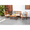 Salon de jardin LOMA4 Ecru