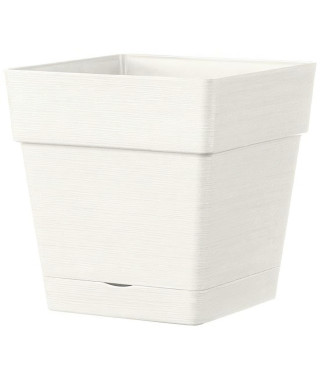 Pot de fleur - DEROMA - Quadro Save R - 31L - 35cm - Blanc