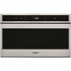 Micro-ondes encastrable - WHIRLPOOL W6MN840 - Gris et noir - 22 L -  750 W - Gril 700 W - Inox anti-traces