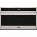 Micro-ondes encastrable - WHIRLPOOL W6MN840 - Gris et noir - 22 L -  750 W - Gril 700 W - Inox anti-traces