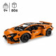 LEGO Technic 42196 Lamborghini Huracán Tecnica orange Voiture Jouet Pour Enfant de 9 Ans