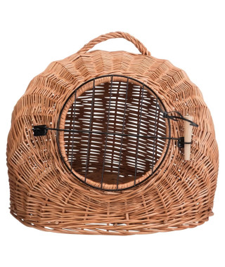 Corbeille Igloo avec grille - TRIXIE - 2871 - 50 × 46 × 36 cm - Brun