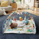 Fisher-Price Tapis d'éveil Évolutif Extra-large, Musique, Lumieres et Jouets Amovibles, des la Naissance, GRV42