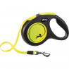 Laisse sangle - TRIXIE - 209321 - flexi New NEON - 5 m - Jaune fluo