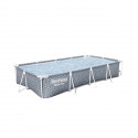 Piscine hors sol tubulaire BESTWAY - Steel Pro - 366 x 201 x 66 cm - Rectangulaire - décor graphique