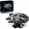 LEGO Star Wars 75375 Millennium Falcon, Set de Construction, Vaisseau Spatial, Adultes