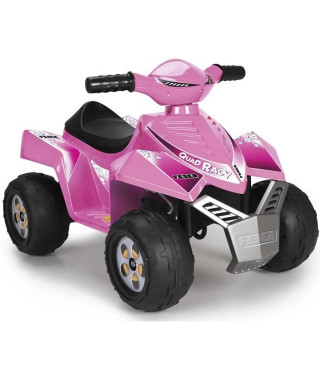 Quad électrique 6V Racy - rose - FEBER