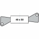 YALE Cylindre de Serrure - Pour Porte Extérieure/Entrée - 5 Goupilles - 3 Clés - 40 x 50 mm
