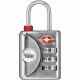 YALE Cadenas TSA a Code Combinaison - Programmable 3 chiffres - Pour Valise et Bagages