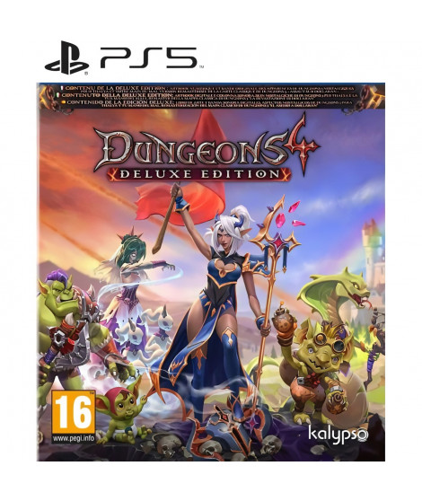 Dungeons 4 - Jeu ps5 - Edition Deluxe