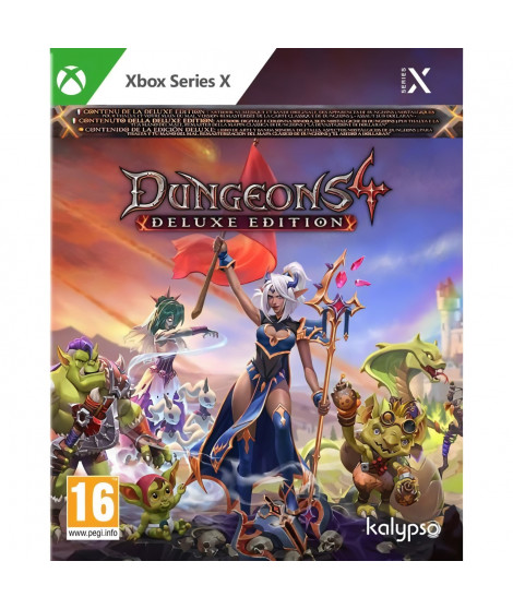 Dungeons 4 - Jeu Xbox - Edition Deluxe
