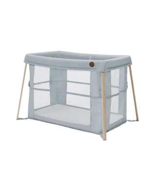 MAXI-COSI IRIS ECO, Lit de voyage 2 en 1 - Compact - De la naissance a 3 ans, Beyond Grey