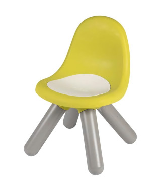 Smoby - Chaise enfant Verte - Extérieur et Intérieur - H27cm - Fabrication française