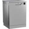 Lave-vaisselle pose libre BEKO DVN05323S - 13 couverts - L60cm - 49dB - Silver