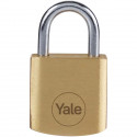 Cadenas laiton - YALE - Y110B/20/111/4 - 20mm - Anse acier - 3 clés